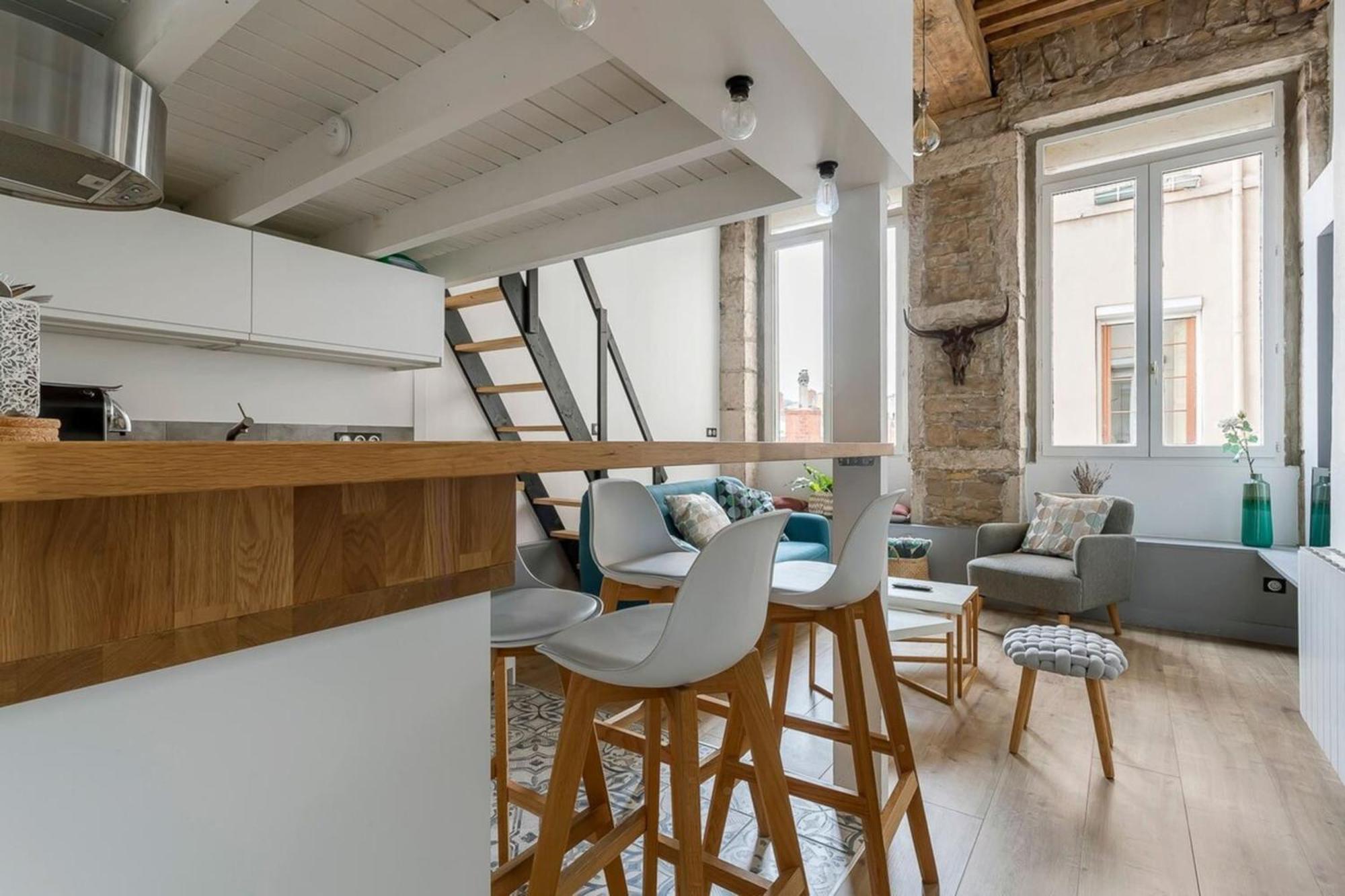 Suite Burdeau - T2 Bis calme et lumineux dans l'hypercentre Lyon Extérieur photo